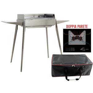 BBQ INOX EL GAUCHO ASADO ETNA 122X62 C/B